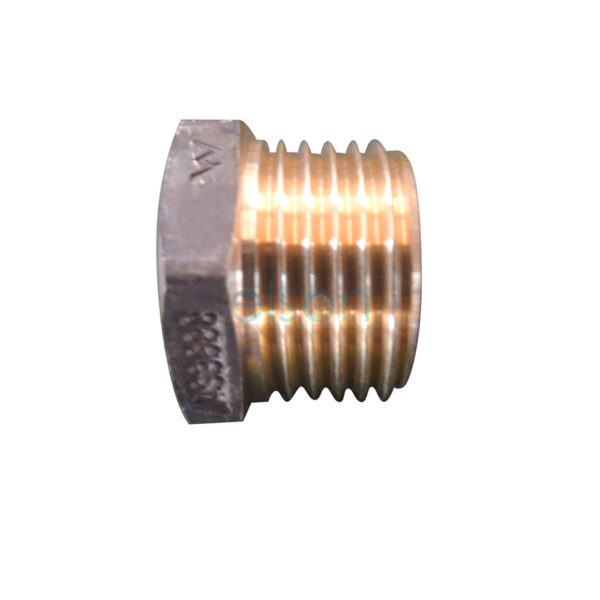 PLUG 10mm (3/8") BRASS