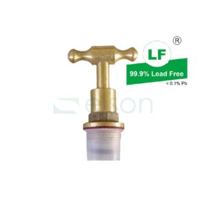 LF TH TOP ASSEMBLY 20mm BRASS FOR 3/4" FULL WAY STOP COCK/ METER COCK