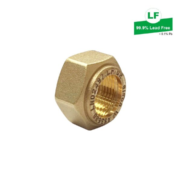 LF KINCO NUT 20mm BRASS