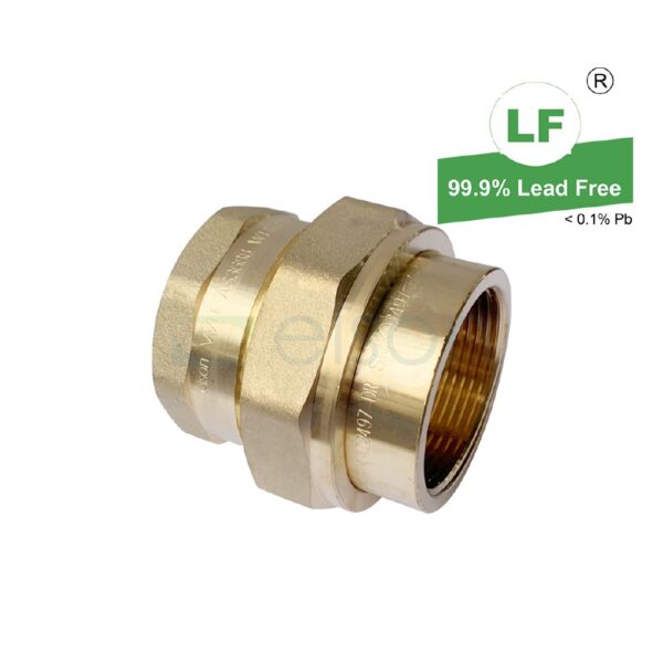 LF LF UNION LF DR BRASS Rp1 1/2(40mm) F/F