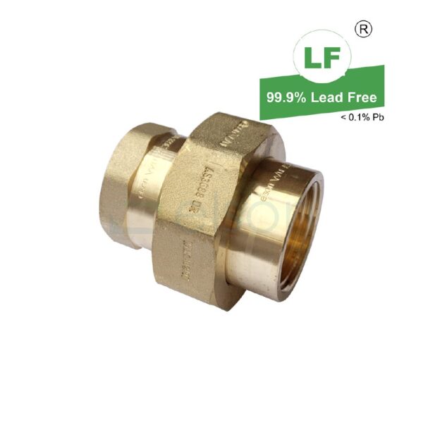 LF LF UNION LF DR BRASS Rp1(25mm) F/F